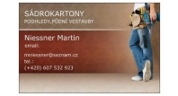 SÁDROKARTONY Martin Niessner